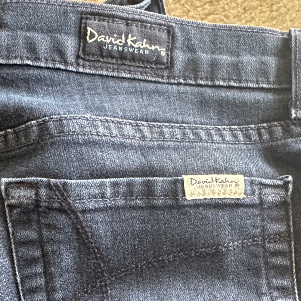 David Kahn Dark Denim Jeans wear